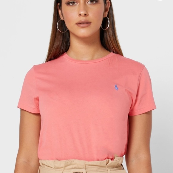 Polo Ralph Lauren Crew Neck Coral - Picture 1 of 3